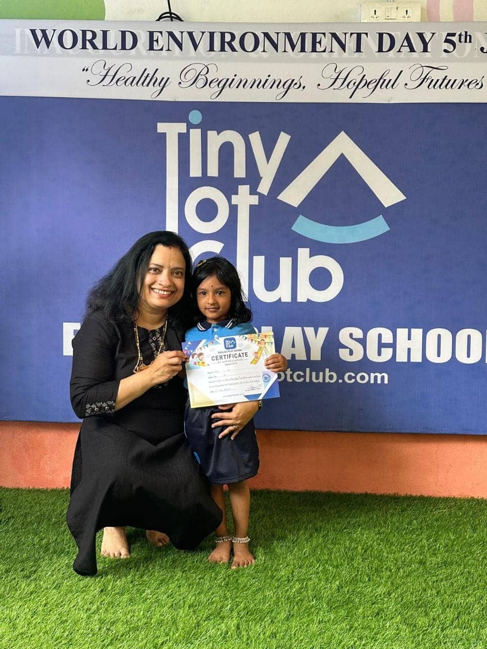 World Environment Day certificate presentation