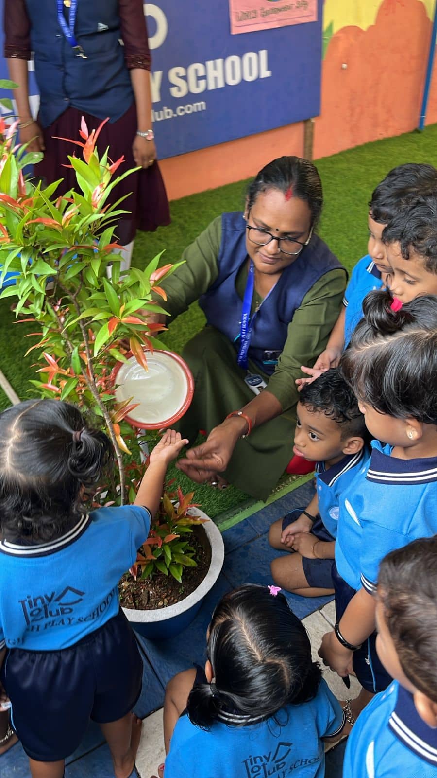 Environment awareness activities at Tiny Tot Club