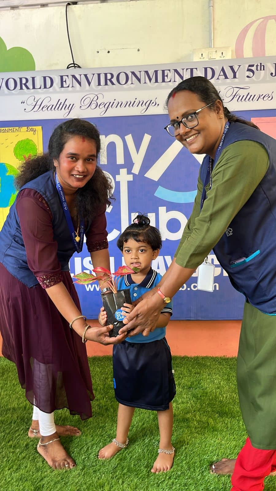 Plant distribution ceremony during World Environment Day